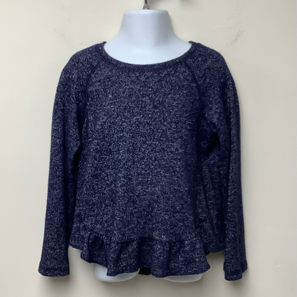 Baby Gap blue peplum top. Size 4T.